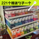 拼豆收纳盒收纳瓶分装 盒子工具diy透明塑料瓶手工材料包拼豆工具