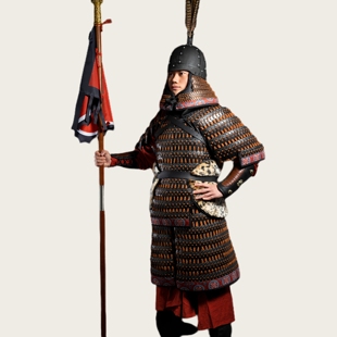 【折冲府】中国甲胄铠甲云头纹札甲量产款