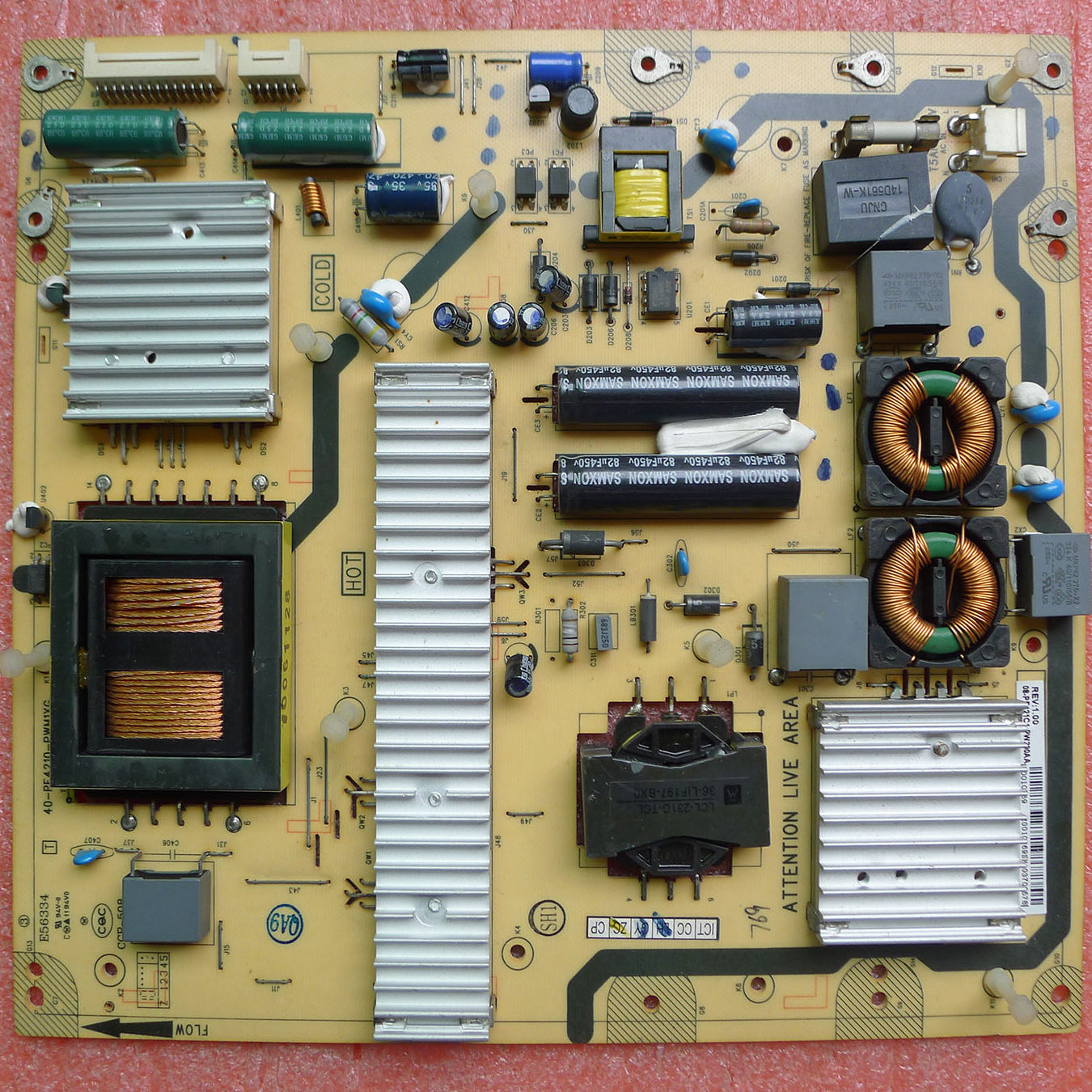 TCL电视电源板40-PE4210-PWN1XG