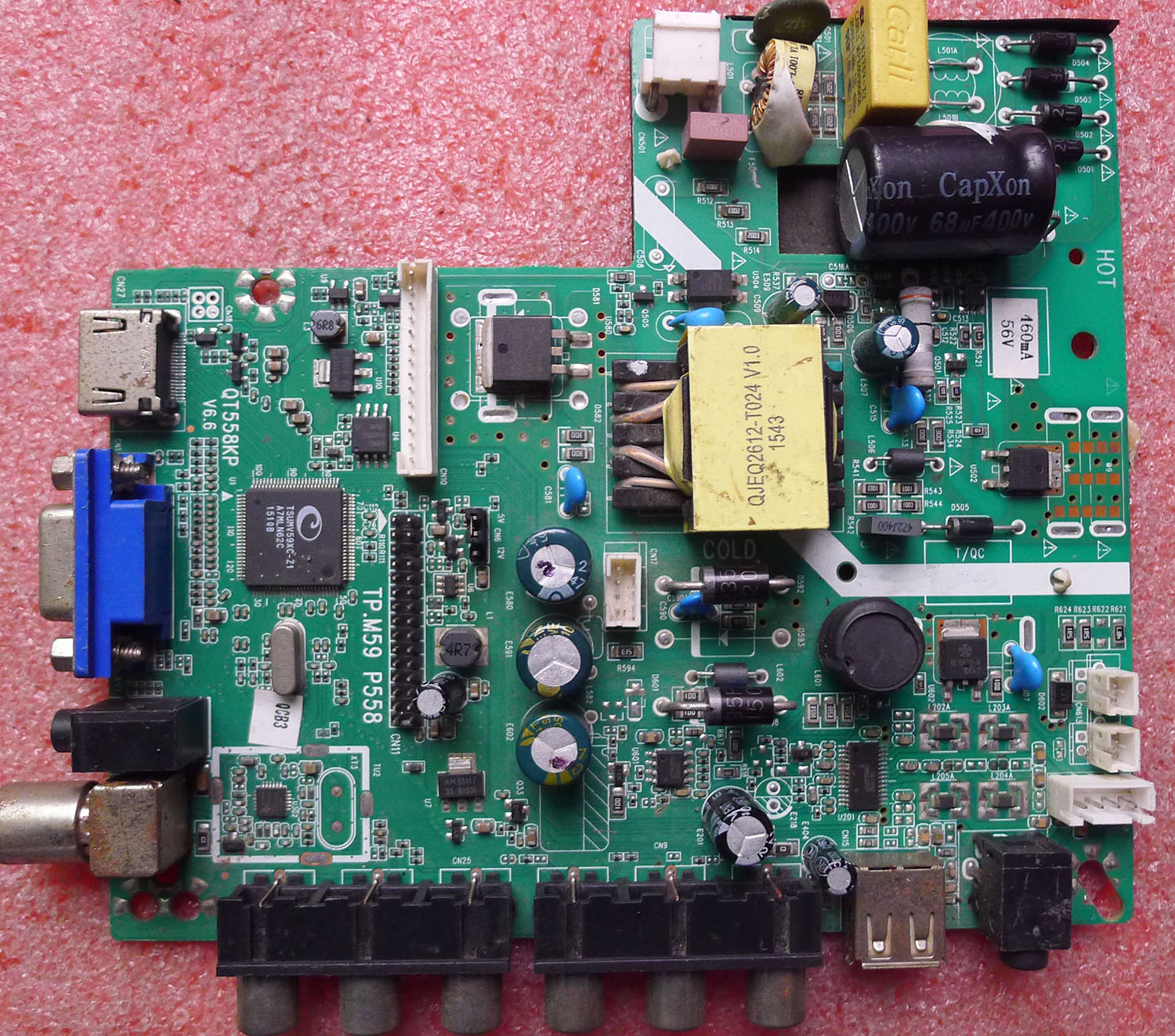 三合一液晶电视主板TP.M59P558