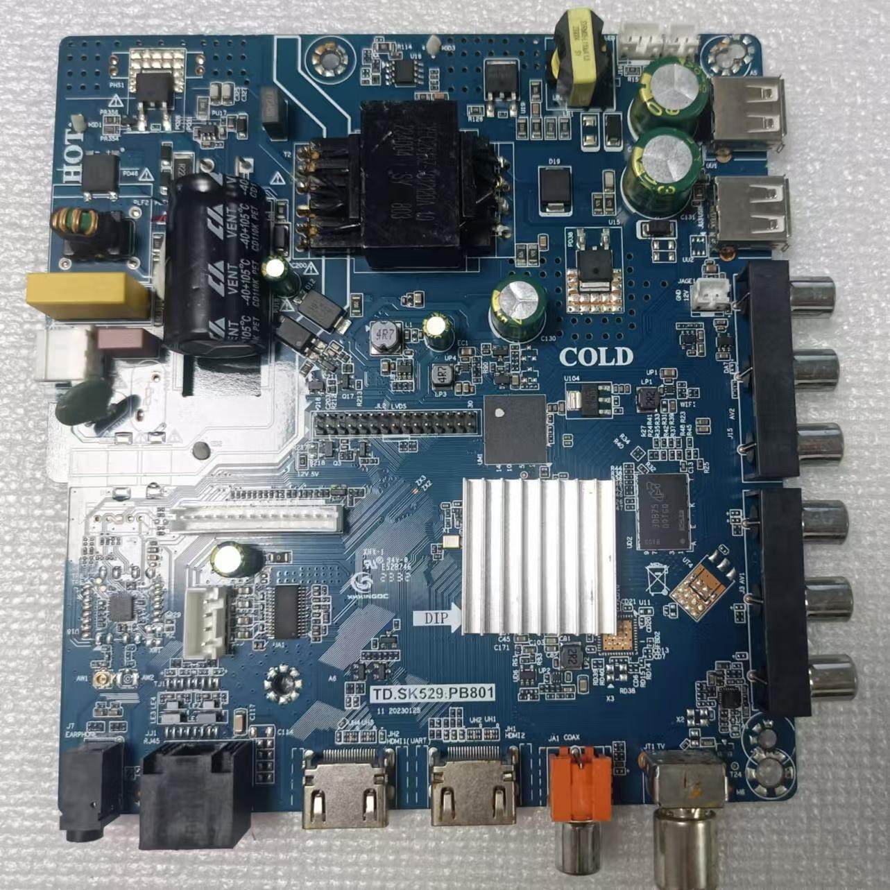 原装 50-80寸 网络电视机主板 TD.SK529.PB801 背光35-110V/500mA