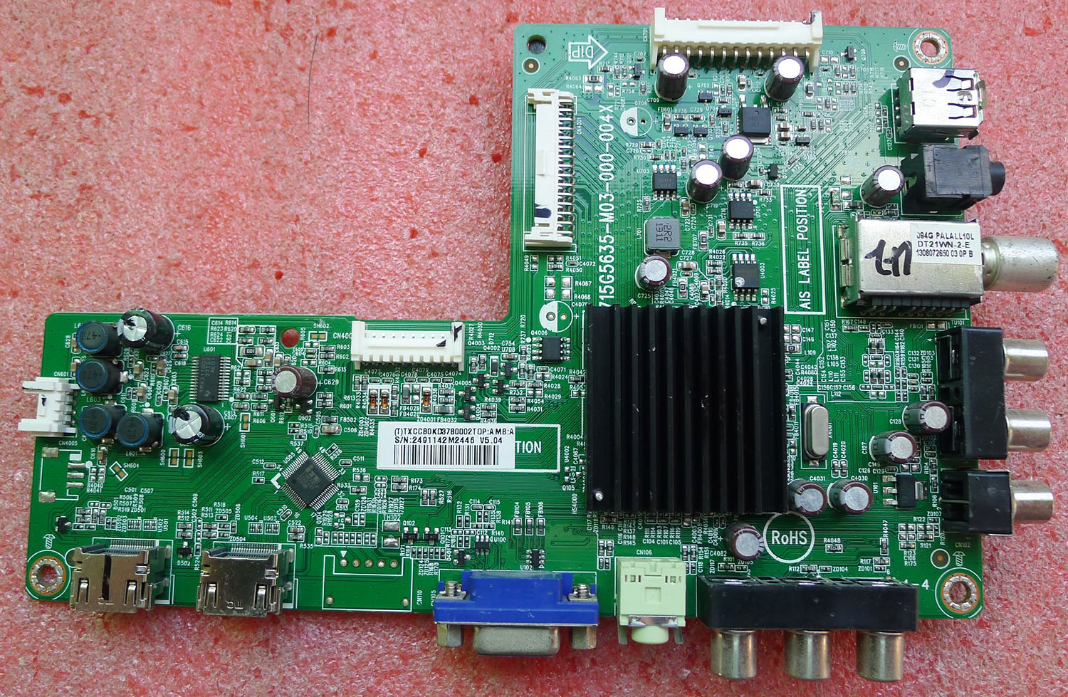 715G5635海尔统帅le42puv1主板