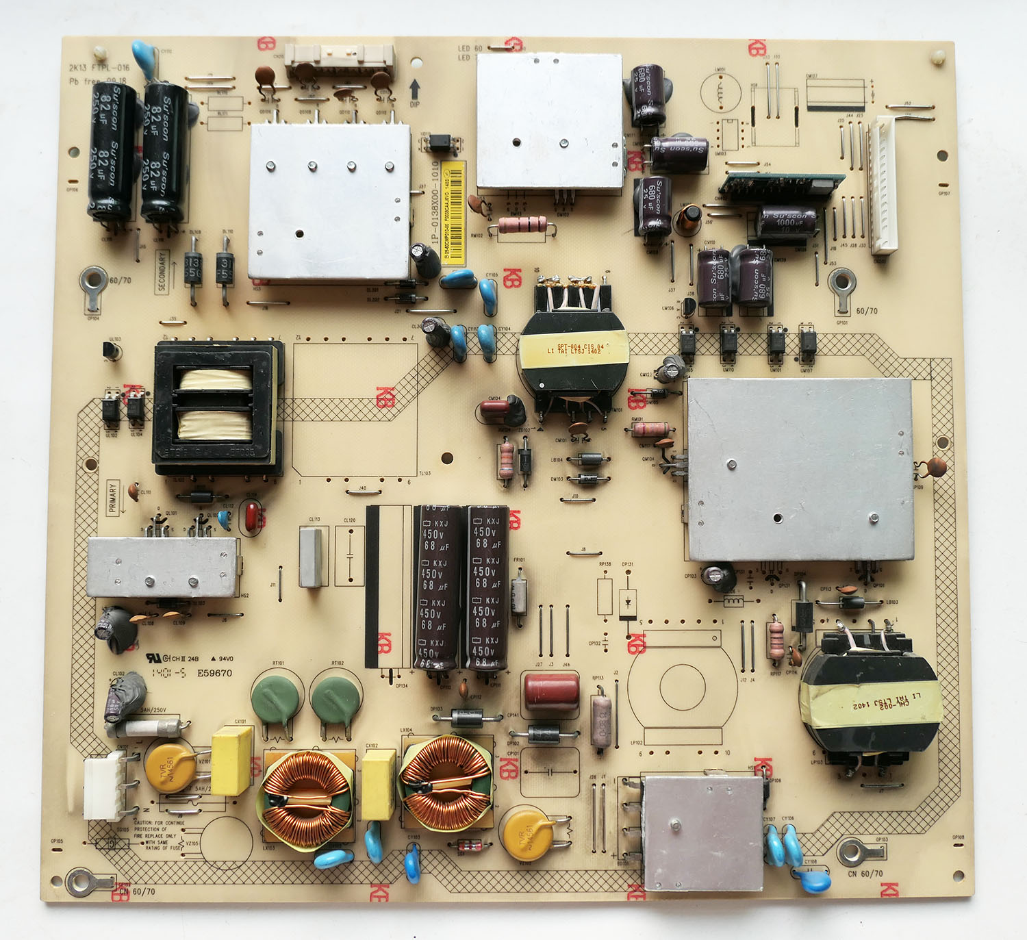 富可视电视电源板1P-0138X00-101