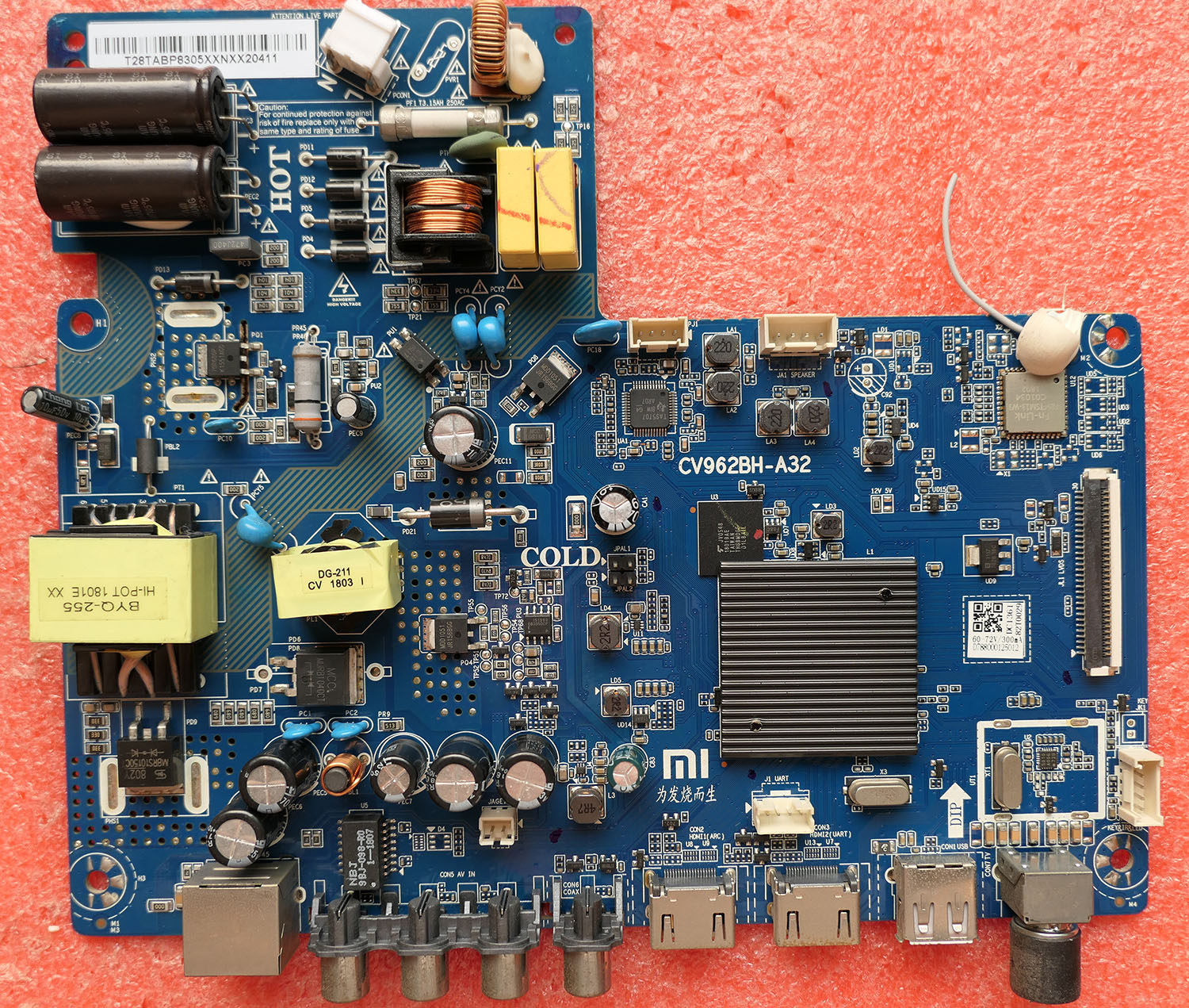 小米液晶电视主板CV962BH-A32