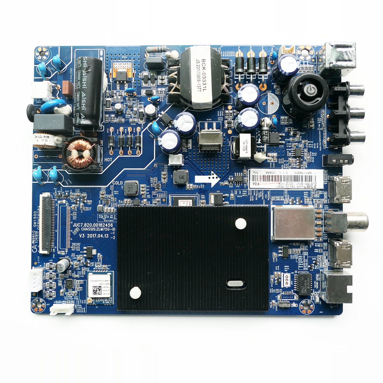 长虹32D3F主板JUC7.820.00182456