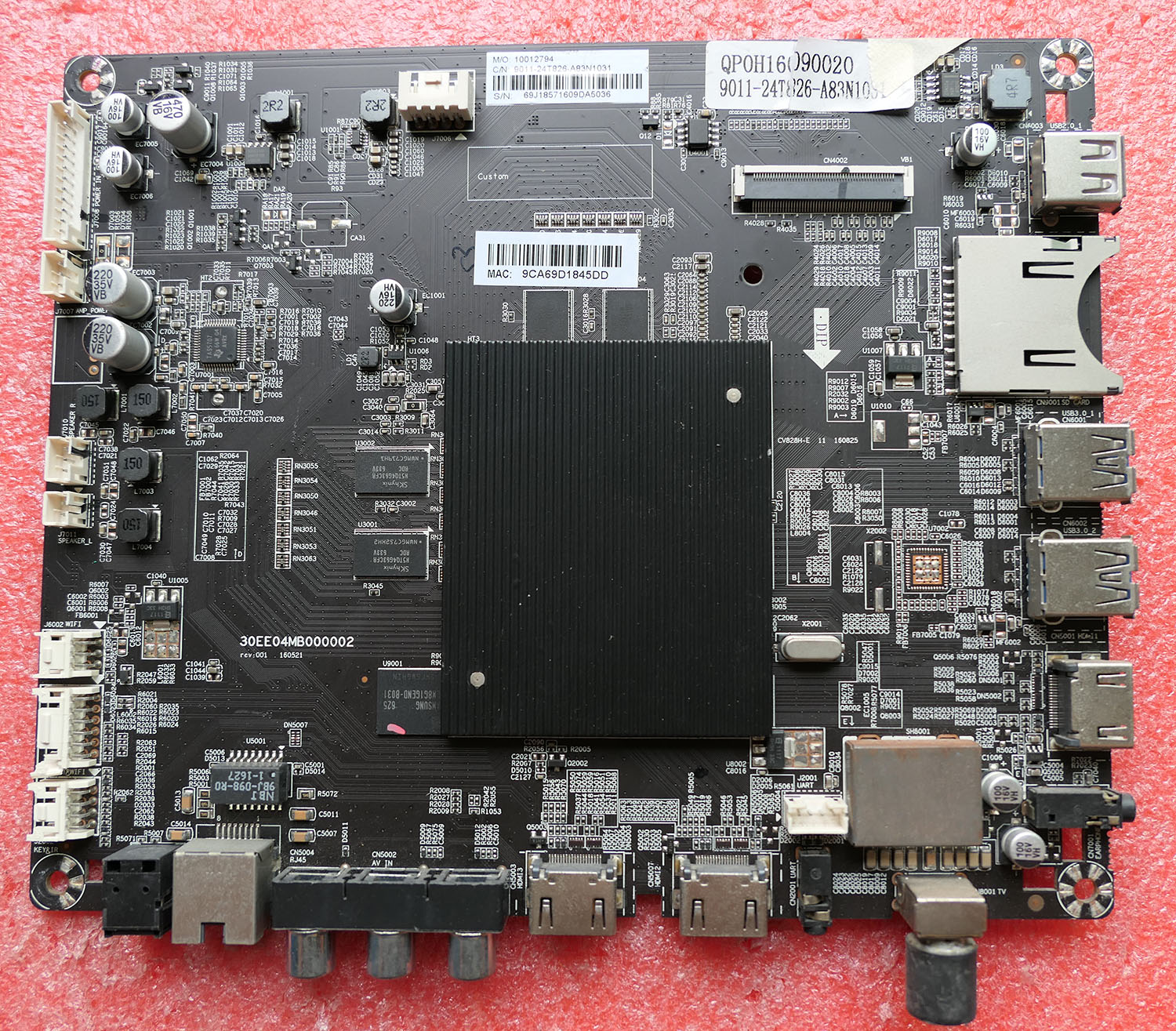 飞利浦电视机主板30EE04MB000002