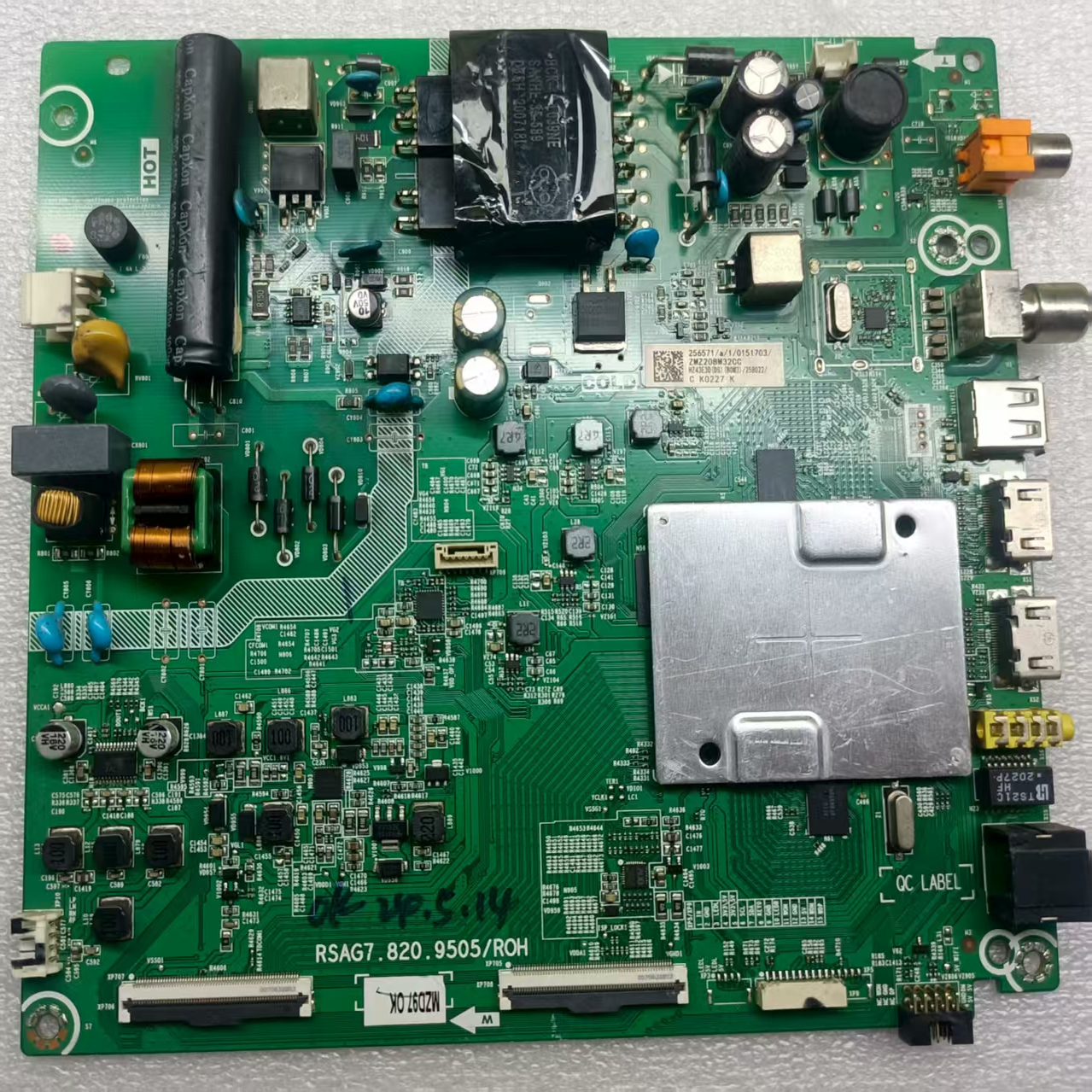 海信HZ43E3D主板RSAG7.820.9505