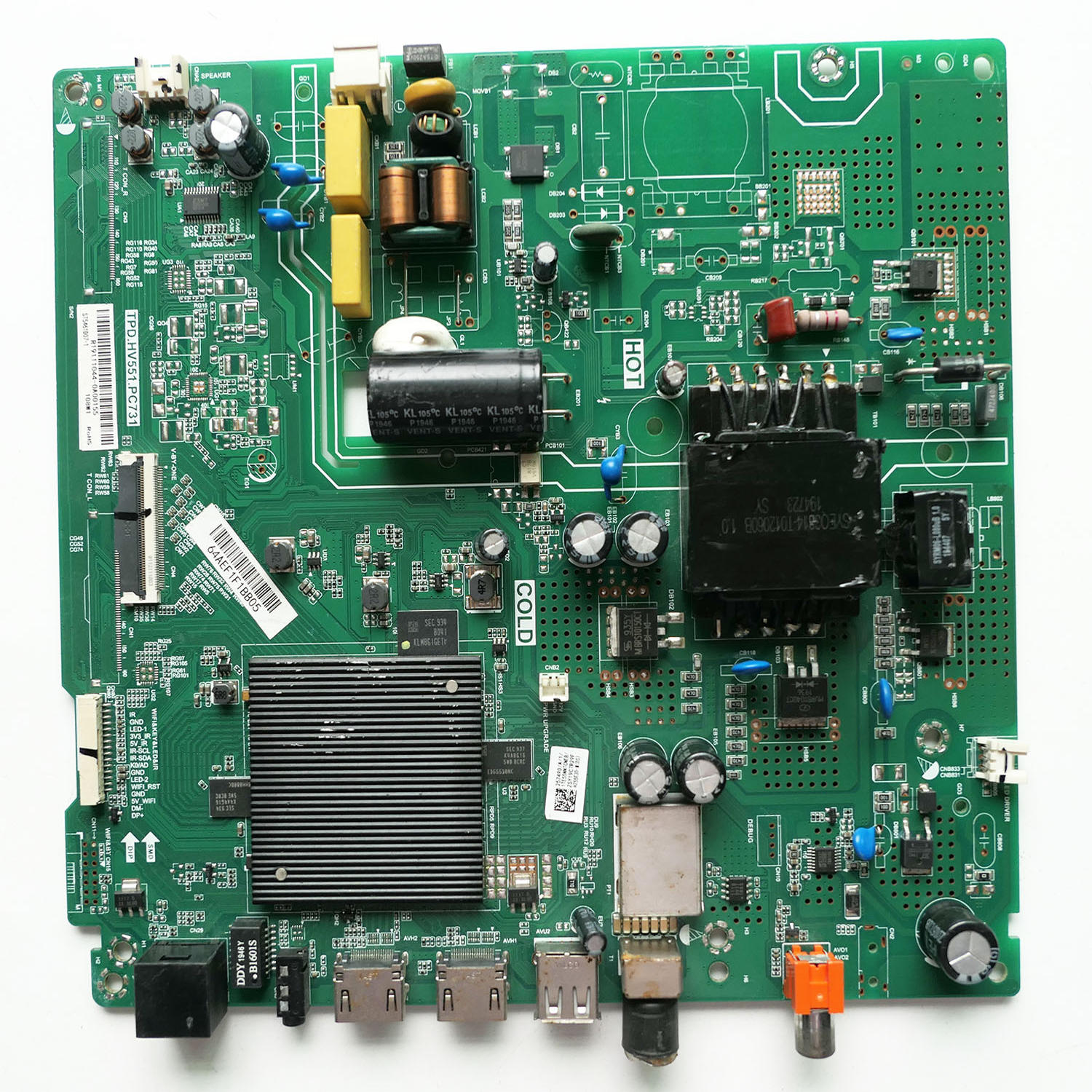 海信HZ55E3D主板TPD.HV551.PC731