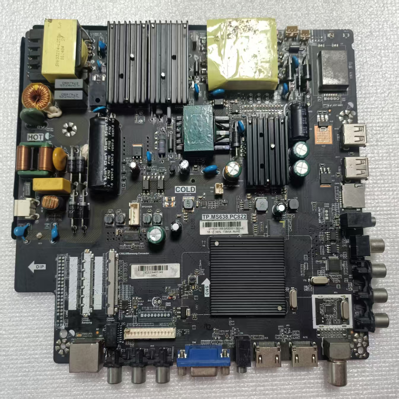 CNCJ55U916主板TP.MS638.PC822