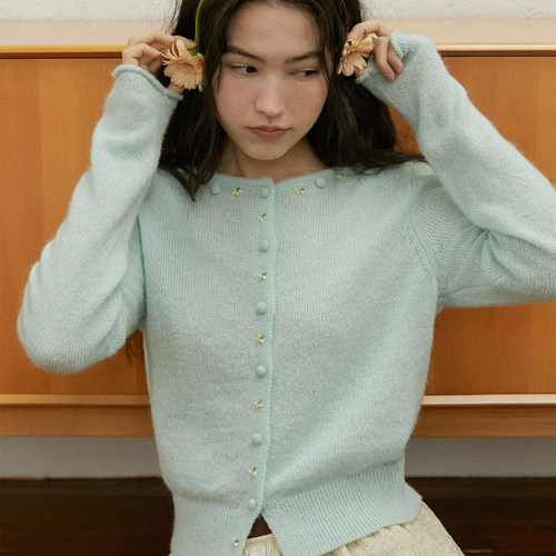 法式气质精致少女温柔风上衣女