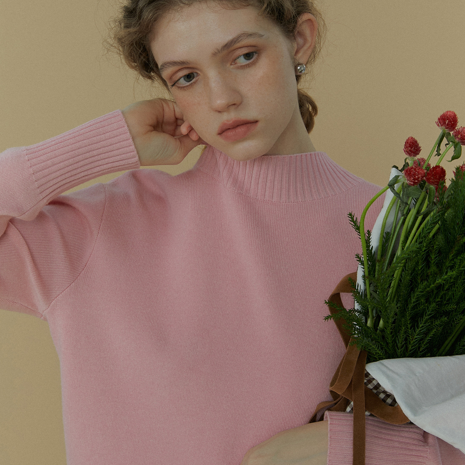 LLANO长袖衬衫休闲直筒款