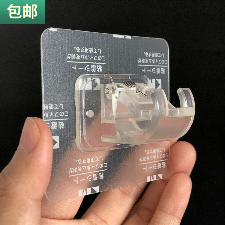 钉毛巾挂架免打杆包邮粘钩