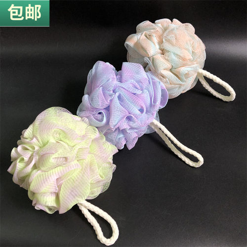 浴花包邮泡沫球起洗澡沐清