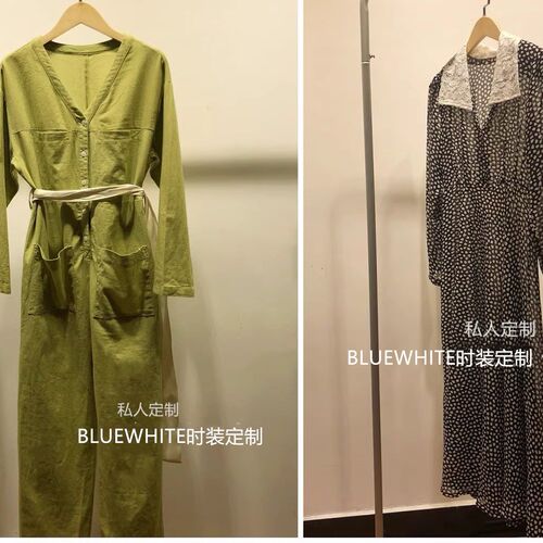 样衣清仓！仙女连衣裙长袖 套装羊绒针织衫羊毛衫 真丝裙