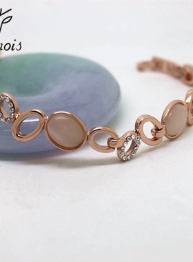 威妮华比拉猫眼石简约女首饰百搭