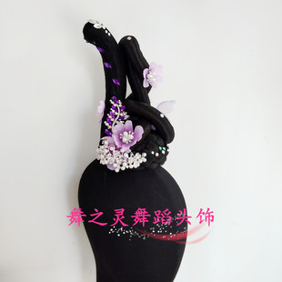 且看行云舞蹈头饰 且看行云演出头饰  古典舞蹈头饰 可藏发
