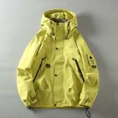 连帽休闲百搭冲锋衣工装 男士 夹克外套 山系户外防风防水 春秋新款