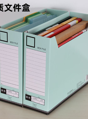 King Jim锦宫4133GS纸制文件盒资料物品办公用品档案袋单片夹分类本册书本存储收纳整理文盒件框文件架