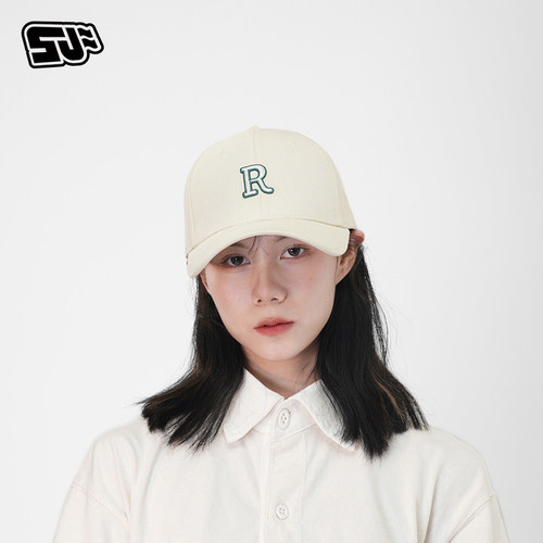 新品双色四季款棉质硬顶棒球帽
