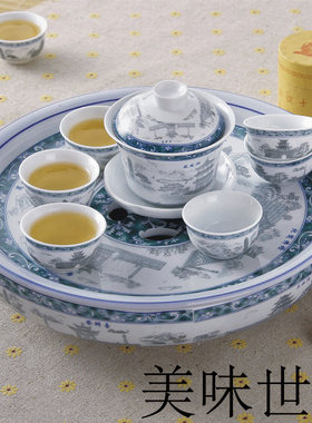 美味世家整套茶具陶瓷工夫