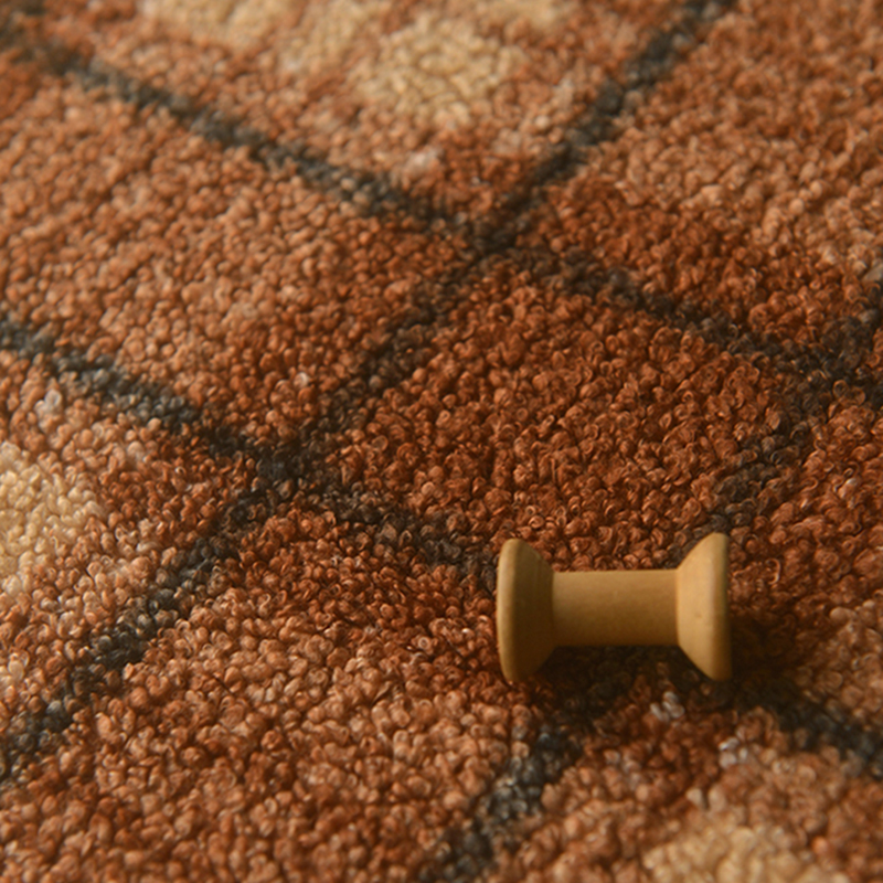 宠物衣服大衣沙发巾红棕格泰迪绒