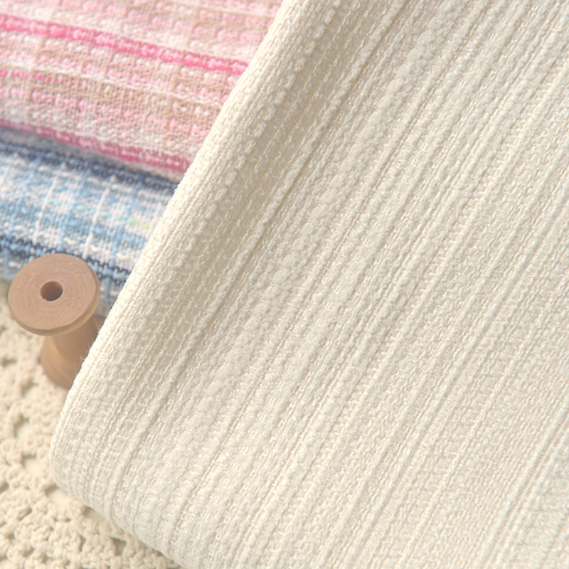 时尚优雅小香风粗花呢编织布外套