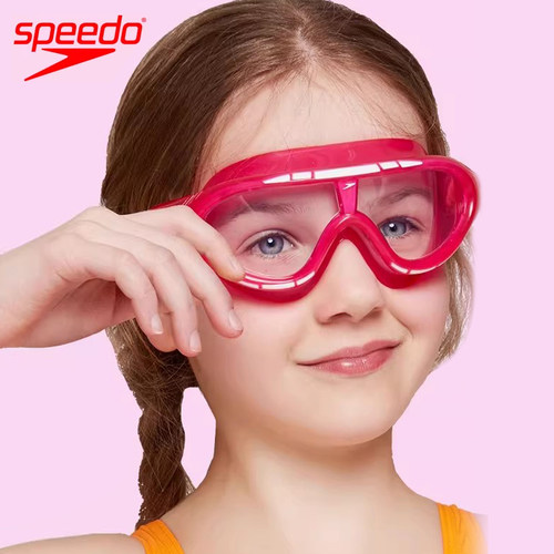 speedo儿童大框舒适防水泳镜