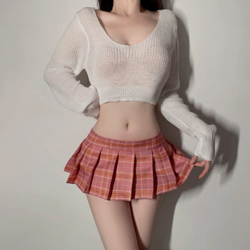 性感学院风校园纯欲cosplay制服