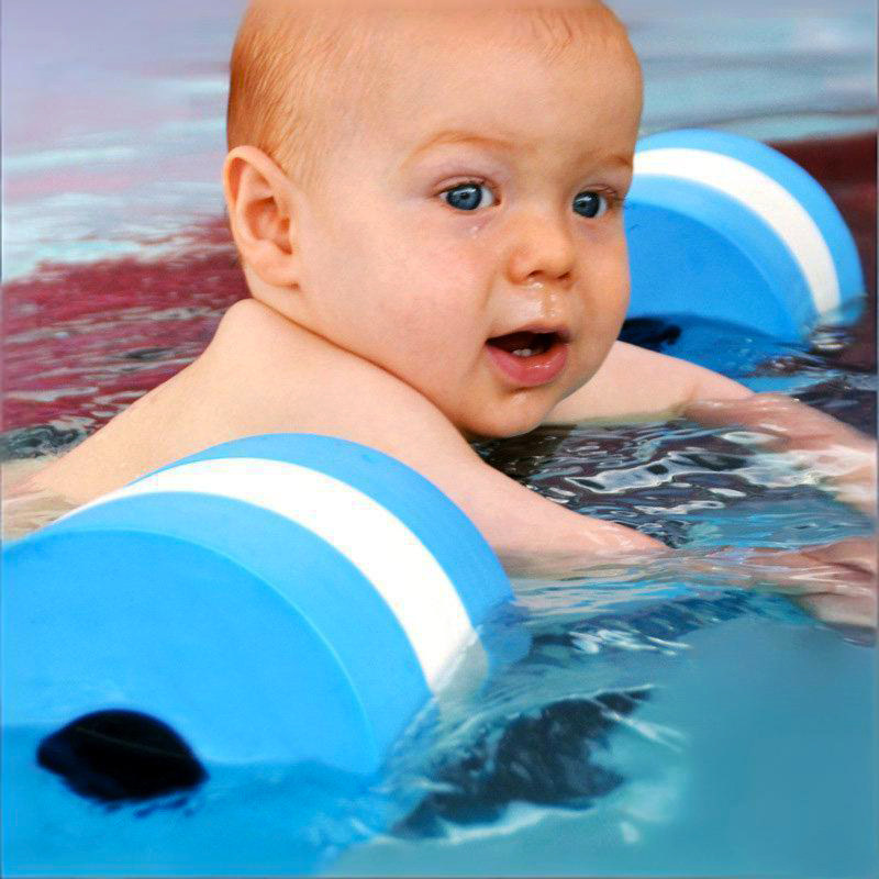 EVA水上R角哑铃男女有氧运动健身器材 水中瑜伽用品儿童游泳装备