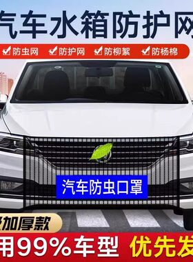 汽车水箱防护网防柳絮网防杨絮网挡杨棉防虫网车前网通用汽车水箱