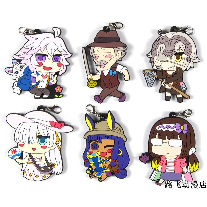 FGO日单散货橡胶挂件黑贞德