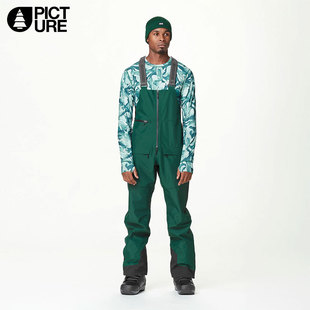 法国PICTURE男士3L背带滑雪裤25新款防水防风双板单板OZONN 3L