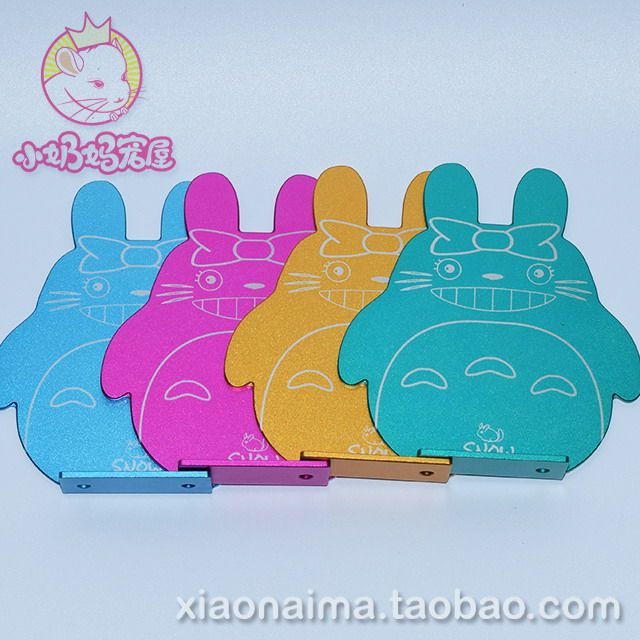 【包邮】 SNOW手工铝合金龙猫造型跳板 小号 激光雕刻 降温散热