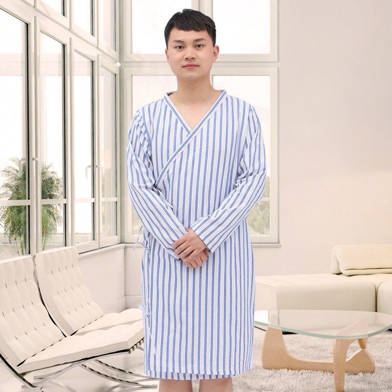 纯棉病号服男女病人住院检查服易穿脱孕妇护理服医院患者病人睡袍,女士内衣/男士内衣/家居服,睡袍/浴袍,淘宝优惠券,粉丝福利购,淘宝优惠卷