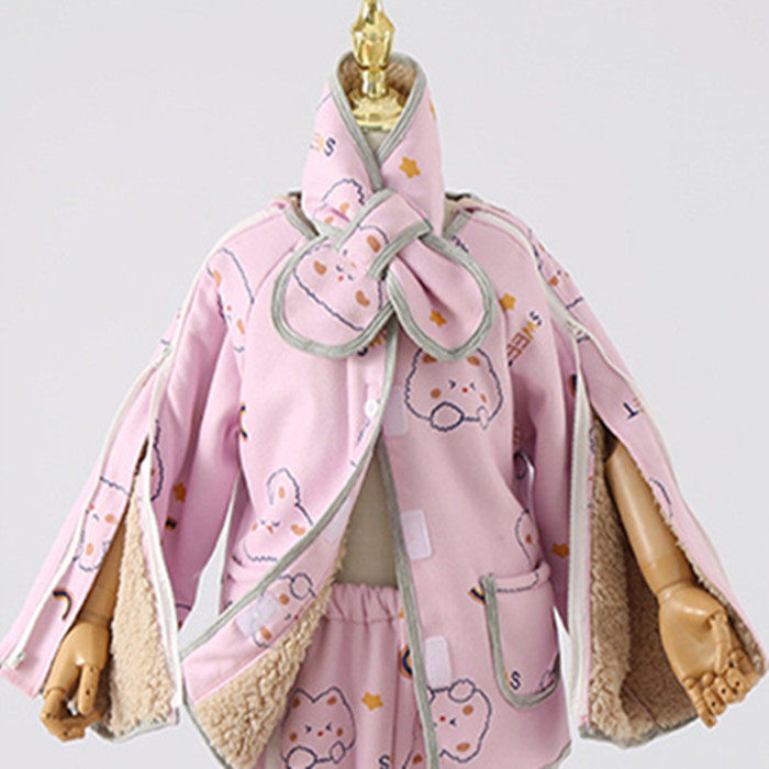 儿童款加厚保暖护理服