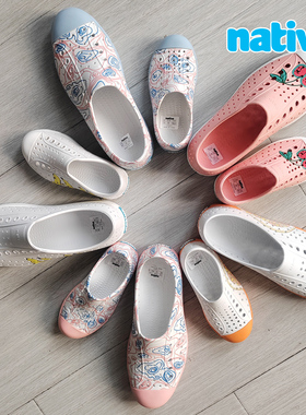 Native 新款Jefferson水果系列 亲子洞洞鞋凉鞋沙滩鞋情侣鞋