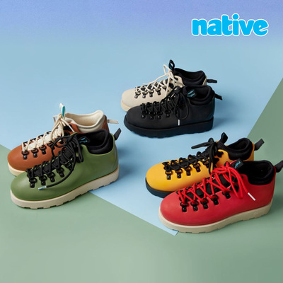 native秋冬防水透气亲子马丁靴
