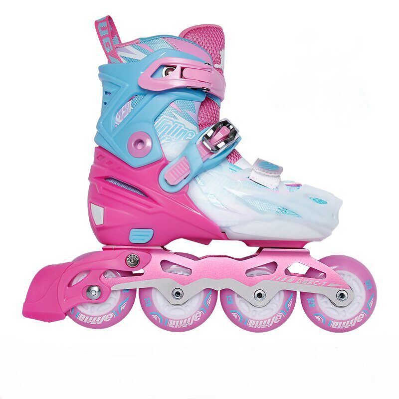 美洲狮轮滑鞋儿童初学者套装专业品牌官方男女童溜冰鞋小孩旱冰鞋
