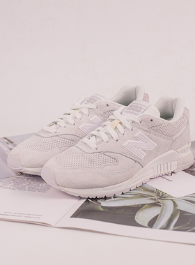 New Balance /NB ML840 翻毛皮灰白色复古男女运动跑步鞋ML840AD