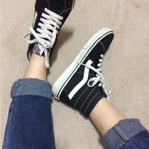 Vans范斯 ComfyCush SK8-HI 经典超轻款高帮男女板鞋 VN0A3WMBVNE
