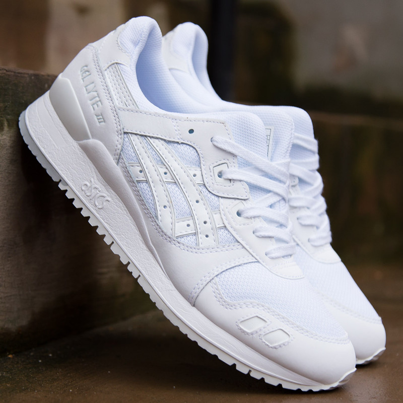 ASICS亚瑟士 GEL-LYTE III  男鞋女鞋小白鞋复古运动鞋H7N3N-0101