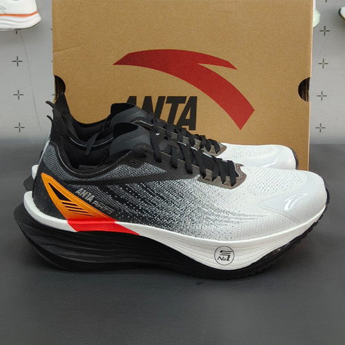 安踏火箭7代PRO | 氮科技回弹缓震防滑竞速训练跑步鞋男112545580