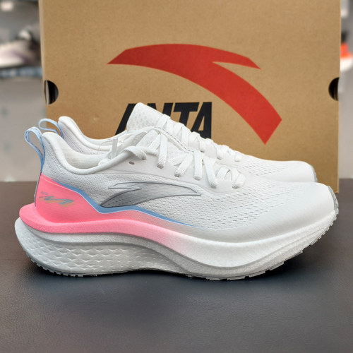 安踏马赫6代SE跑鞋女缓震竞速训练体测中考3新年运动鞋122615582