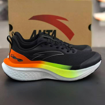 安踏马赫6代SE跑步鞋男2026春季新款竞速训练耐磨运动鞋112615582