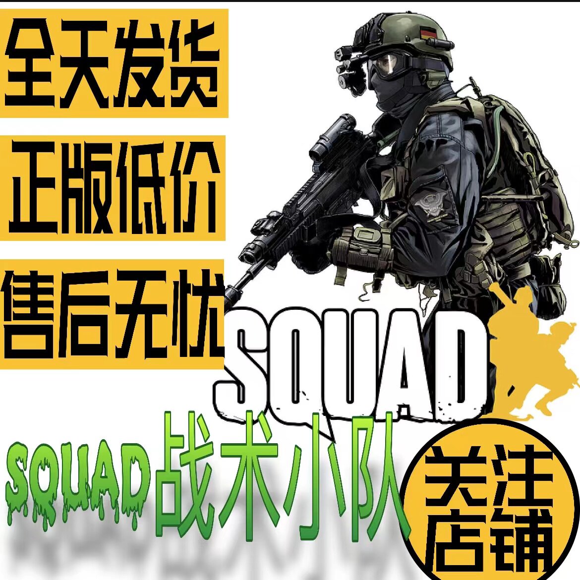 Steam PC 战术小队 成品账号小号 Squad 一切可改 白号
