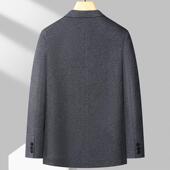 粒扣闲西装 韩版 修身 西秋冬厚款 便2317两服单西休男式 服外套男上衣