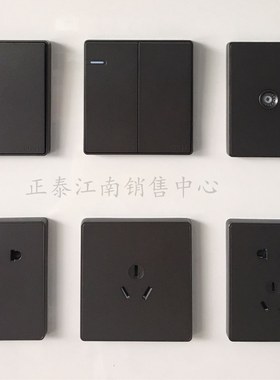 new2c正太墙壁暗装开关插座面板