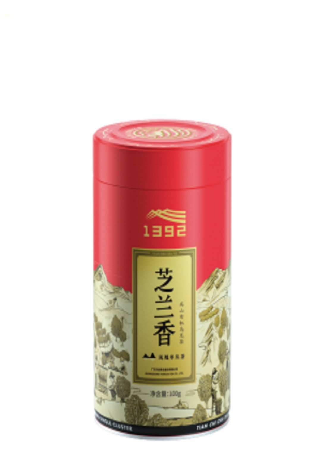 天池1392单枞茶 芝兰香清香 乌岽高山有机乌龙茶七彩系列高档大气