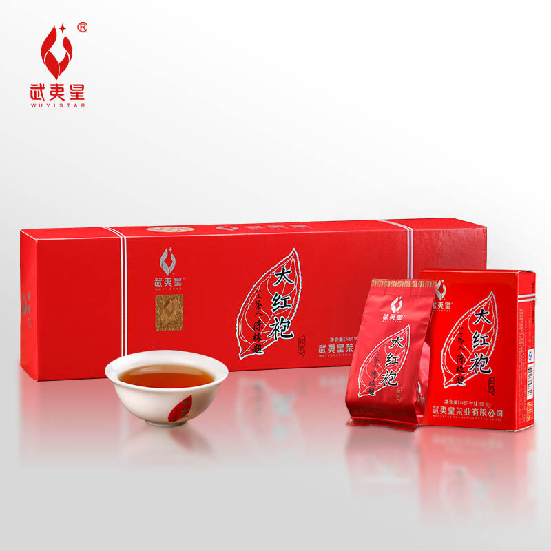 武夷星红韵当头 八三茶人红韵纯正大红袍125g武夷山岩茶 岩骨花香