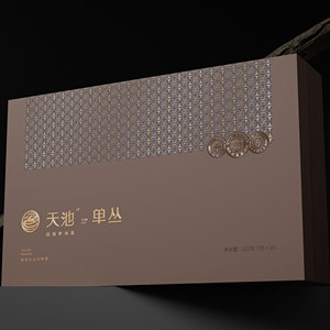 天池有机 金山.八大名枞 凤凰单枞茶 特级茶叶 礼盒装112克小包装